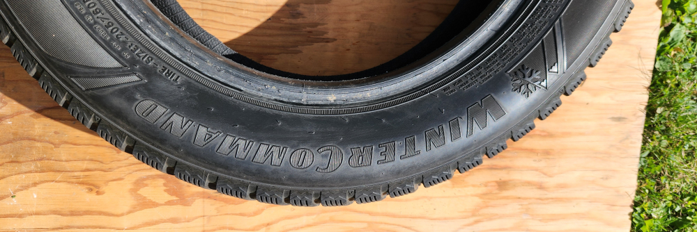 Goodyear WinterCommand Winter Tires - 205/60R16 - photo 3