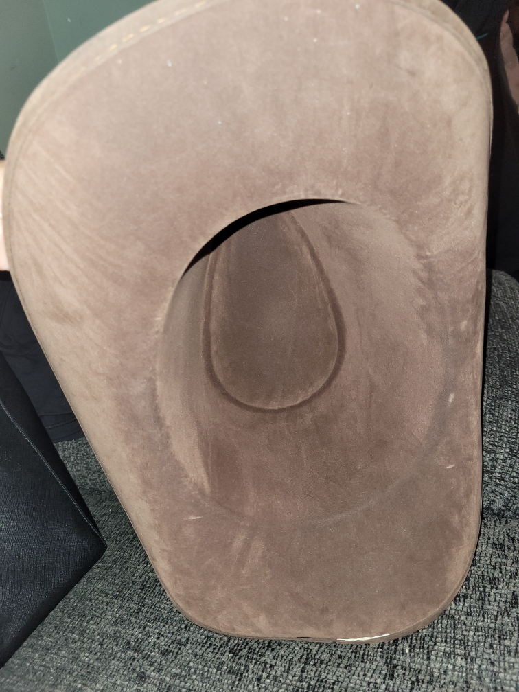 Brown Cowboy Hat with Gold Rope - photo 4