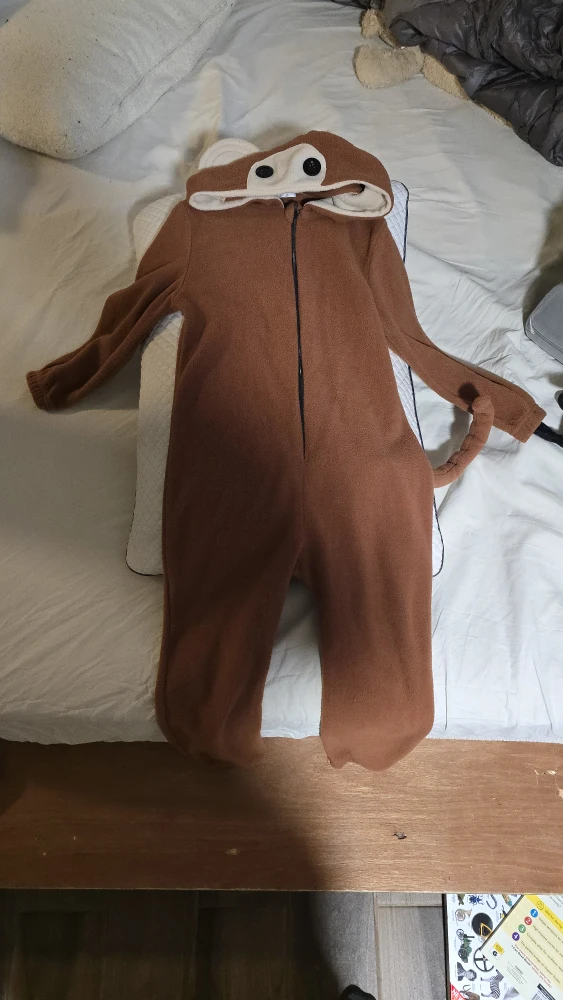 5-6 yo size Monkey Costume Onesie