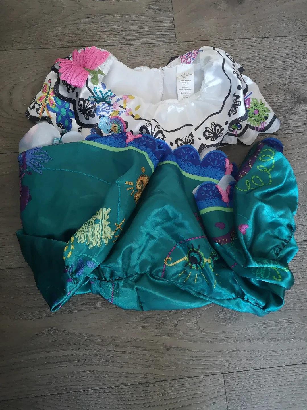 Disney Mirabel Costume Dress Size 4-6X image indicator(4)