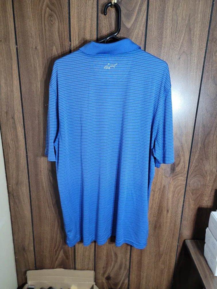 Greg Norman ML75 XXL Golf Polo Shirt - Blue image indicator(5)