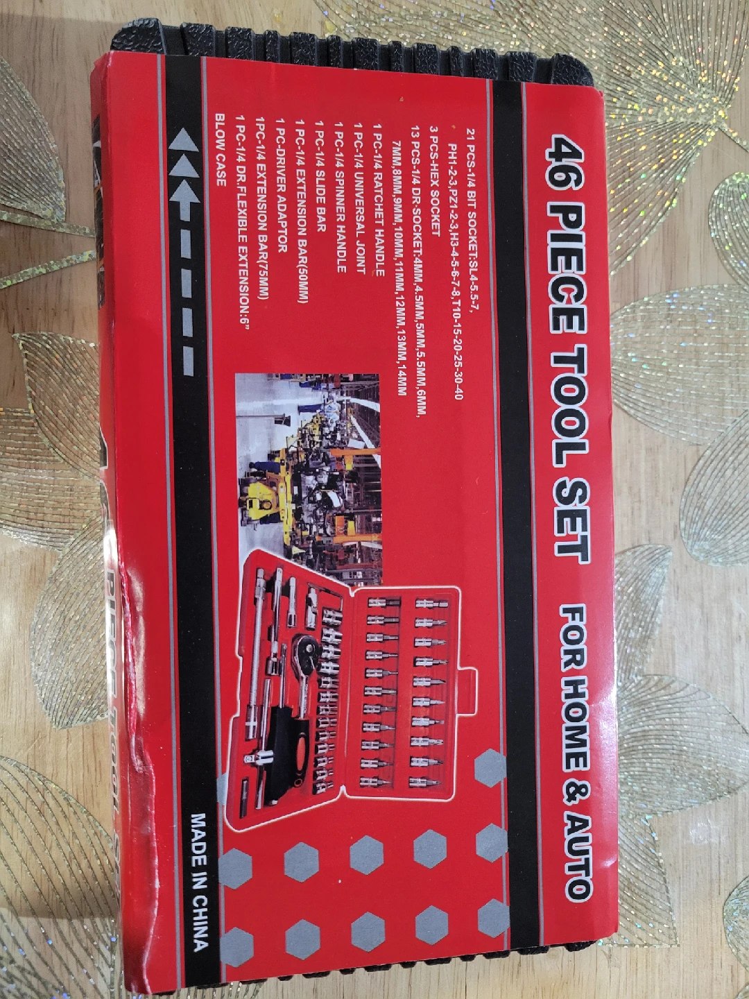 NEW!! 46 Piece Tool Set for Home & Auto - photo 2