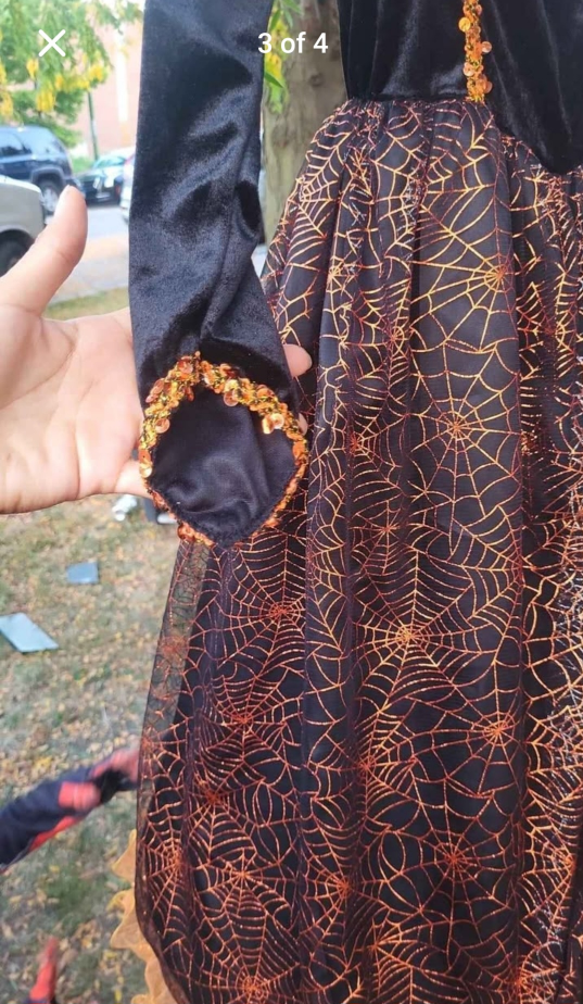 Girl's Halloween Witch Costume - photo 3