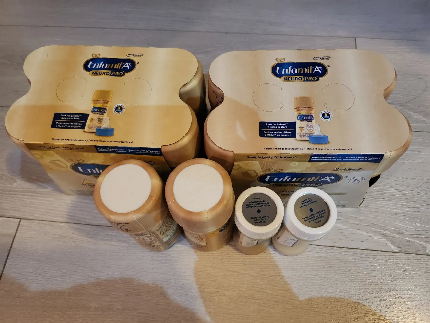 Enfamil A+ NeuroPro Ready to Feed Bottles 237ml 59ml