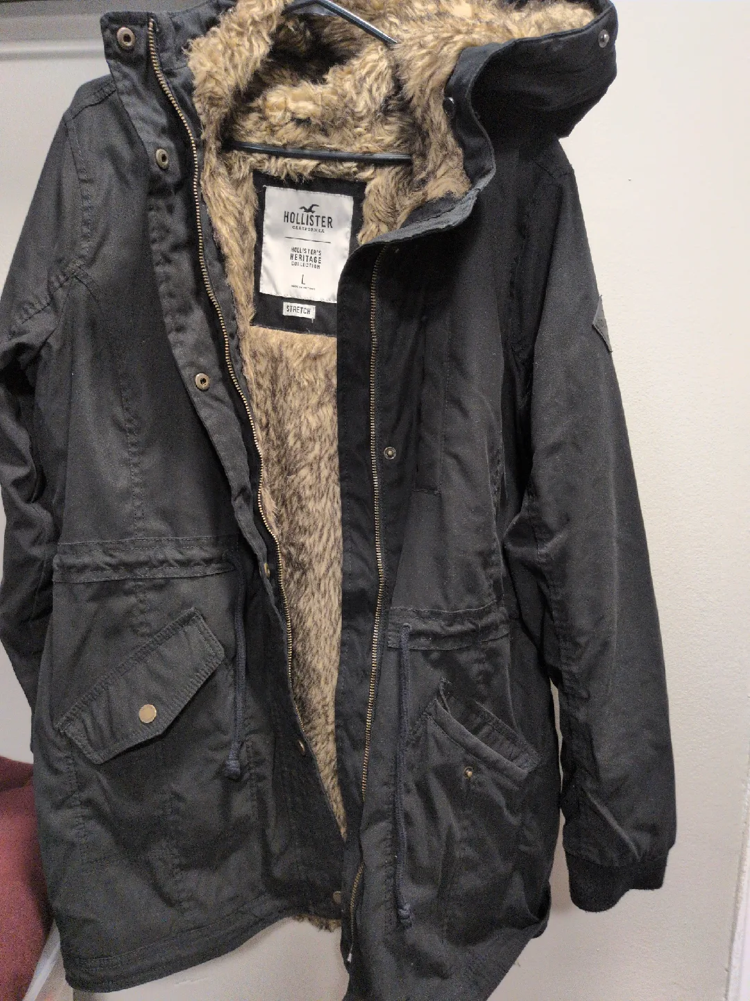 Hollister Heritage Collection Parka - Size L thumbnail