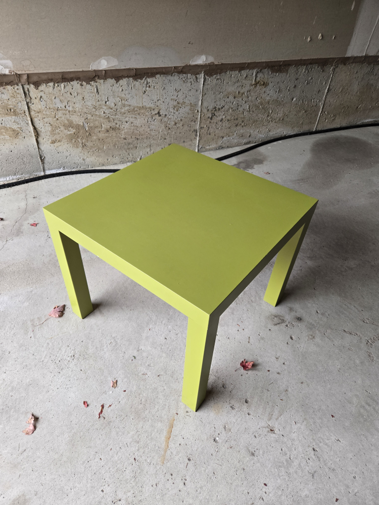 Green Side Table