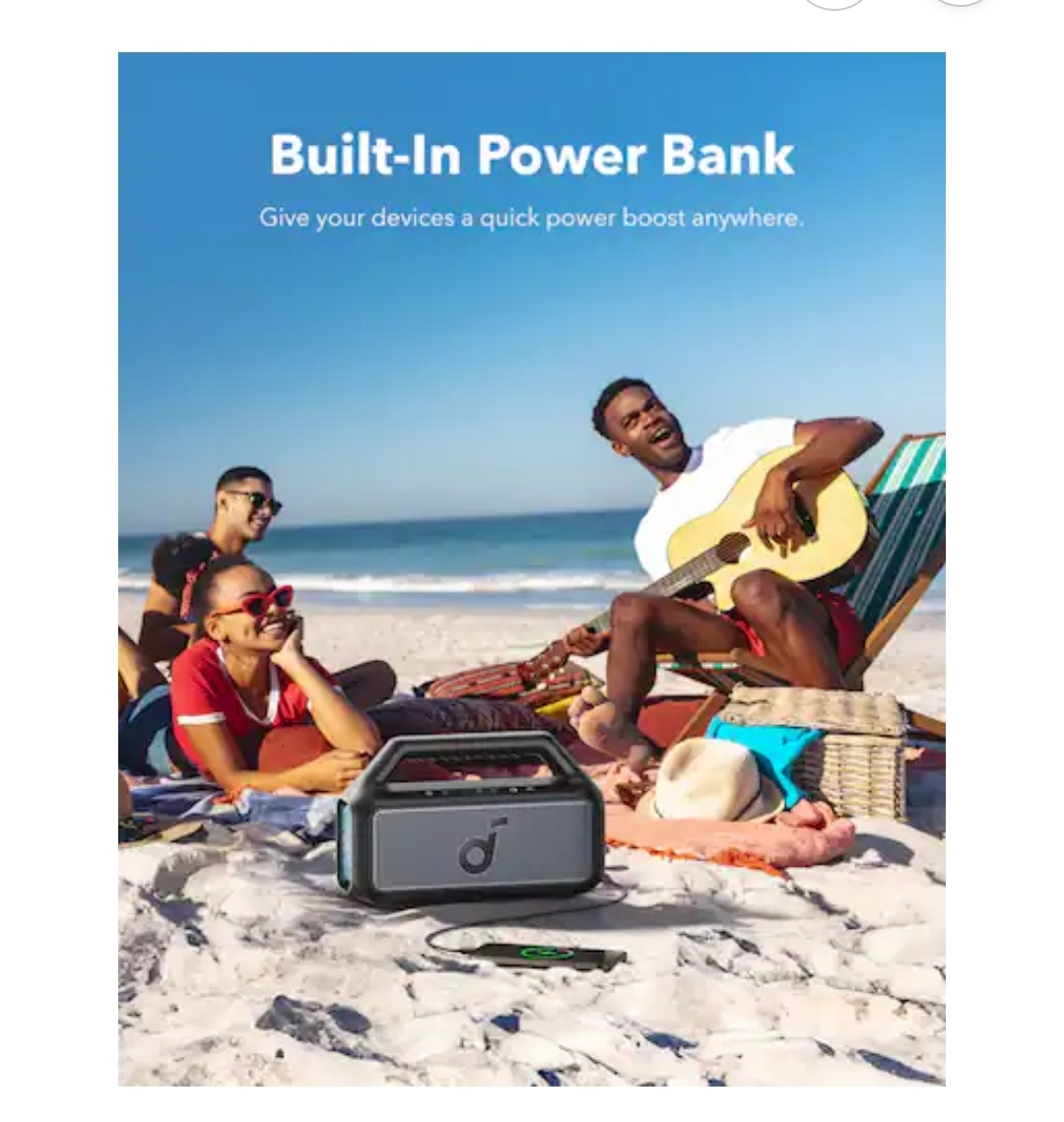 Soundcore Boom V2 Portable Bluetooth Speaker - photo 3