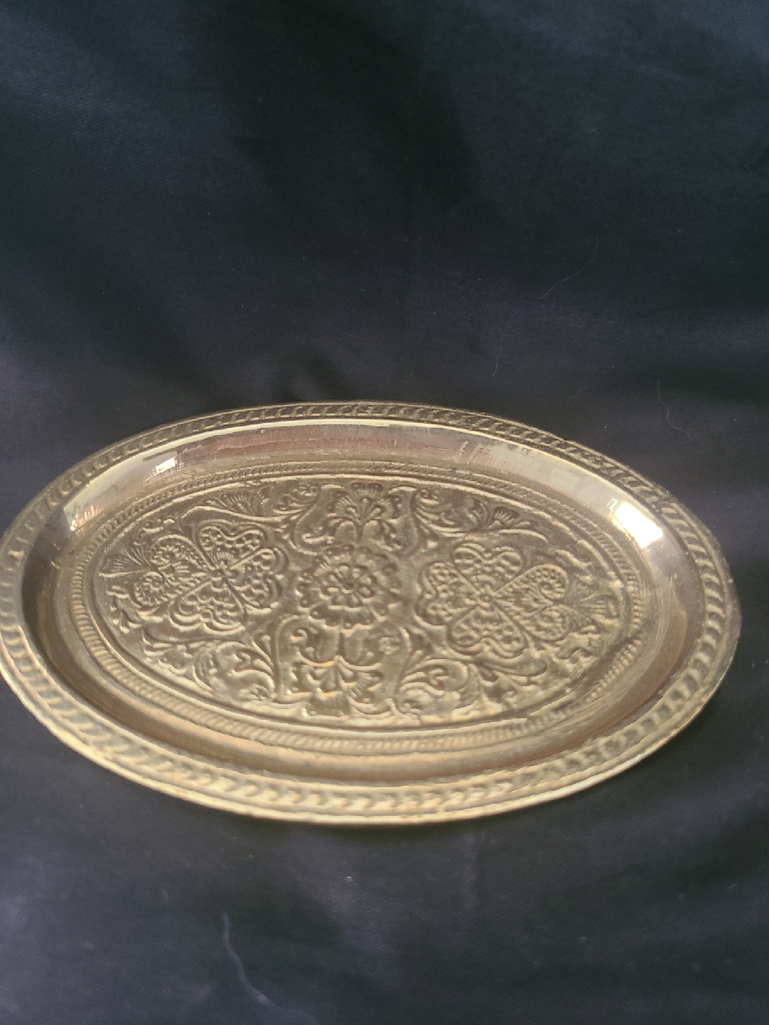 Vintage Brass Tea Set - photo 2