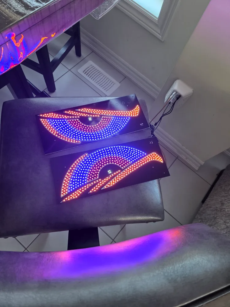 Devil Eye LED Car Stickers, New image indicator(4)