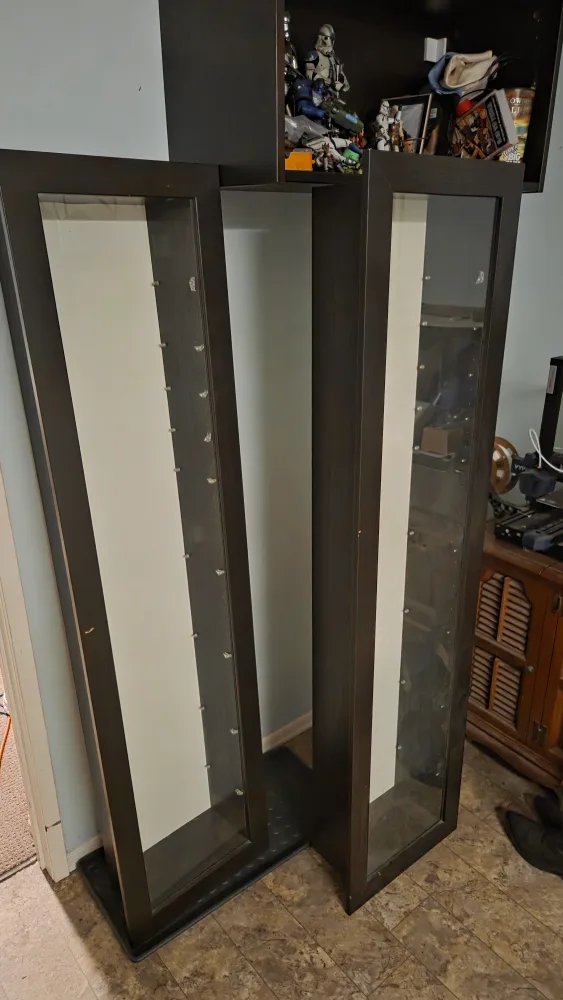 Display Cabinets - Dark Brown (mount on wall) image indicator(2)