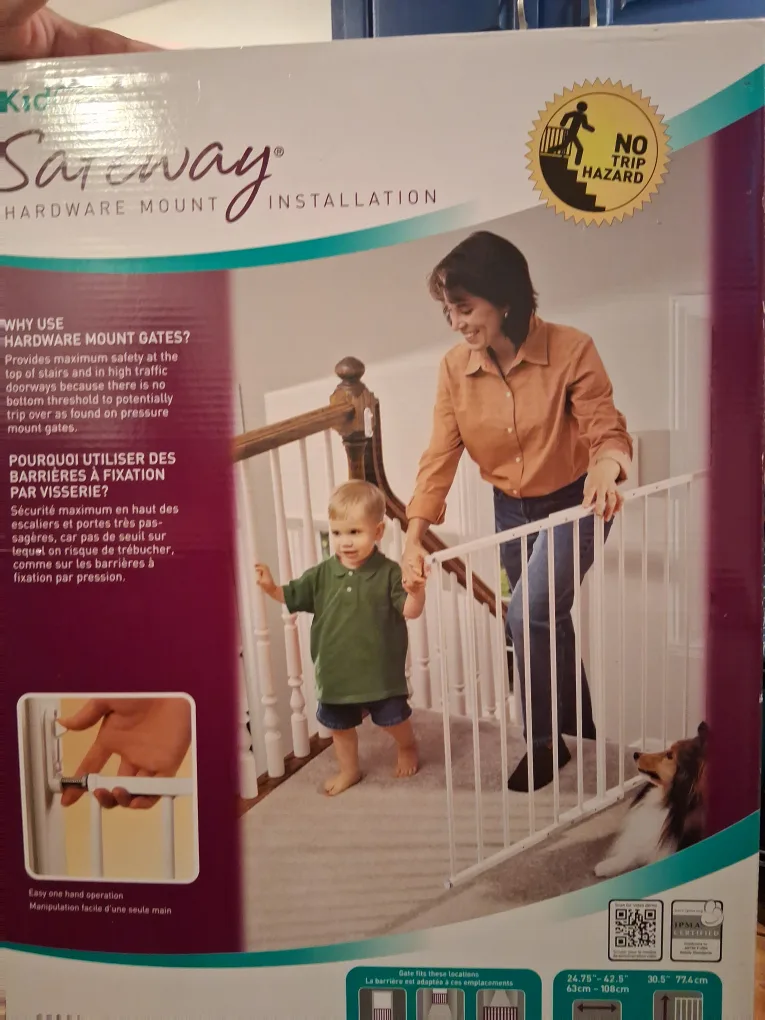 KidCo Safeway Hardware Mount Installation Gate image indicator(4)