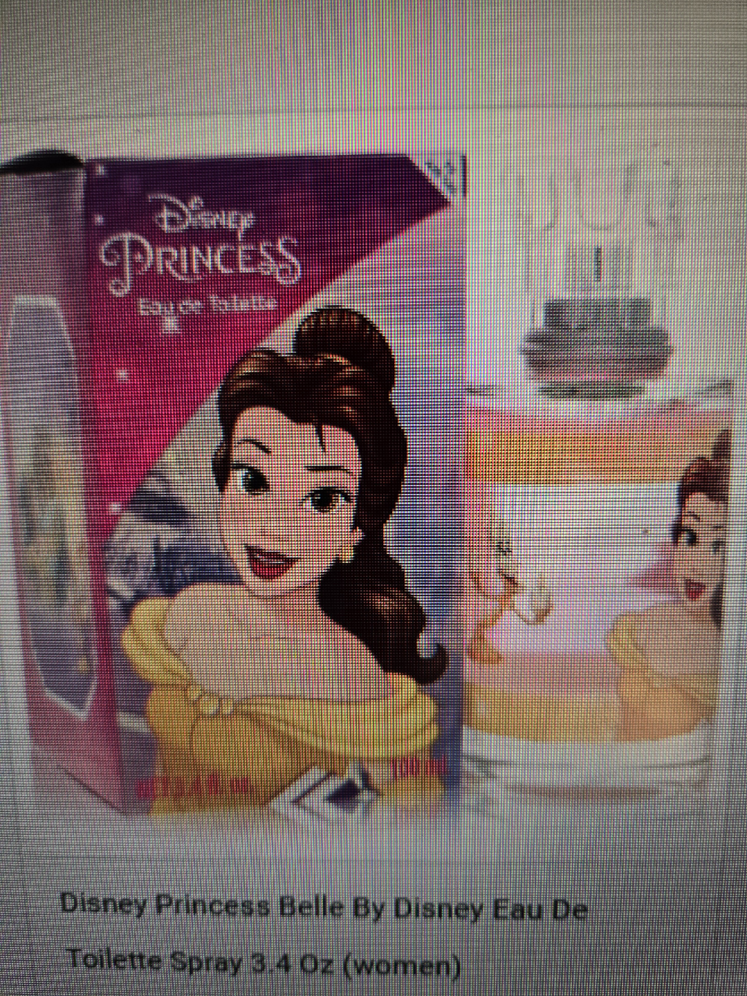 Disney Princess Belle Eau de Toilette 3.4 Oz