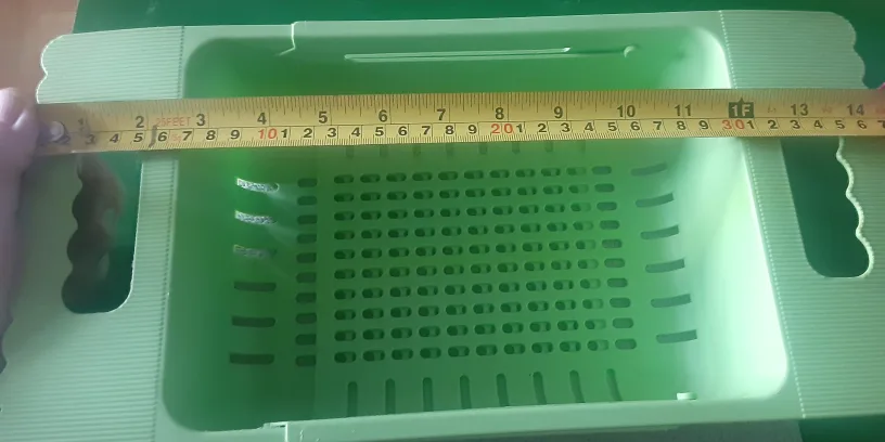 Green Expandable Sink Colander image indicator(10)