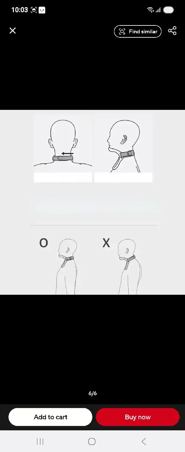 💕Cervical Spine Support - Neck Traction Device image indicator(3)