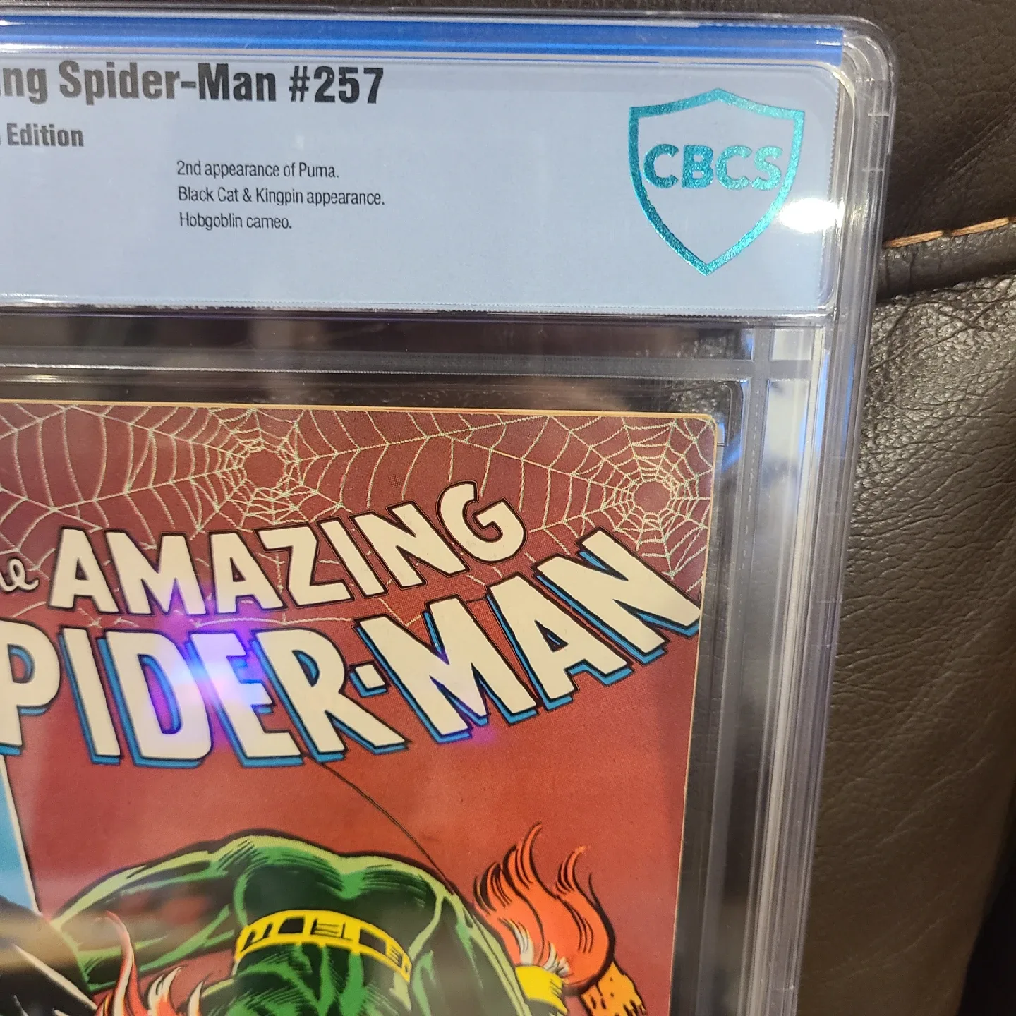 Amazing Spider-Man #257 - CBCS 9.2 image indicator(3)