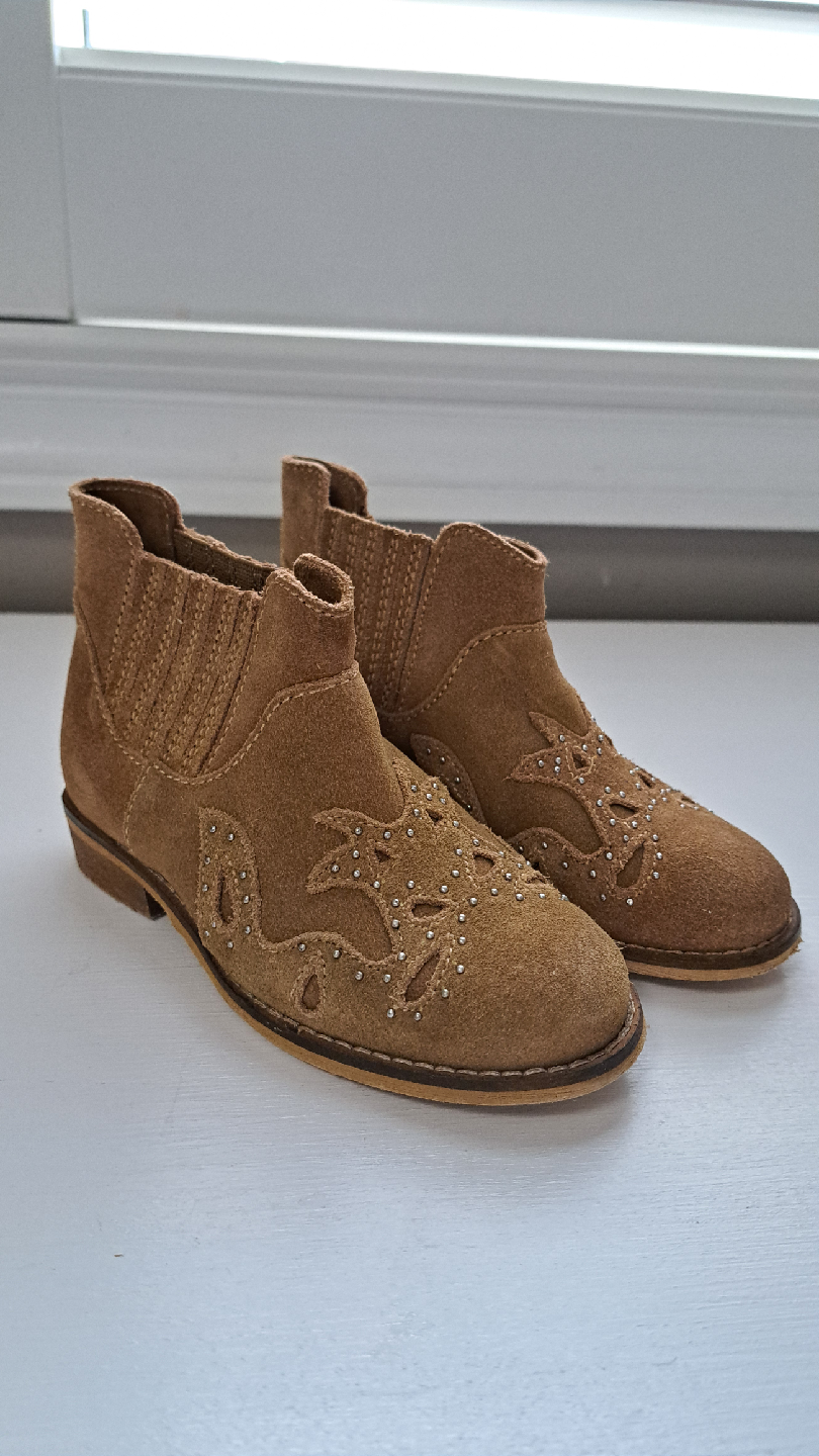Zara Suede Ankle Boots - Size 27 - photo 2