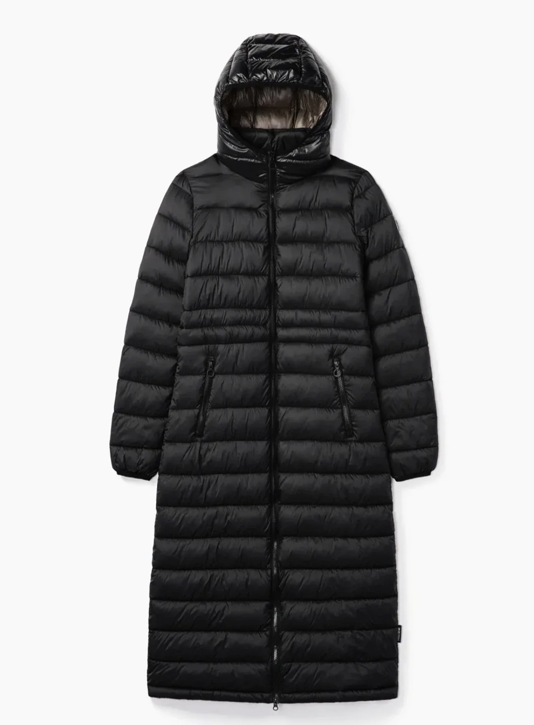 Noize Black Puffer Coat thumbnail