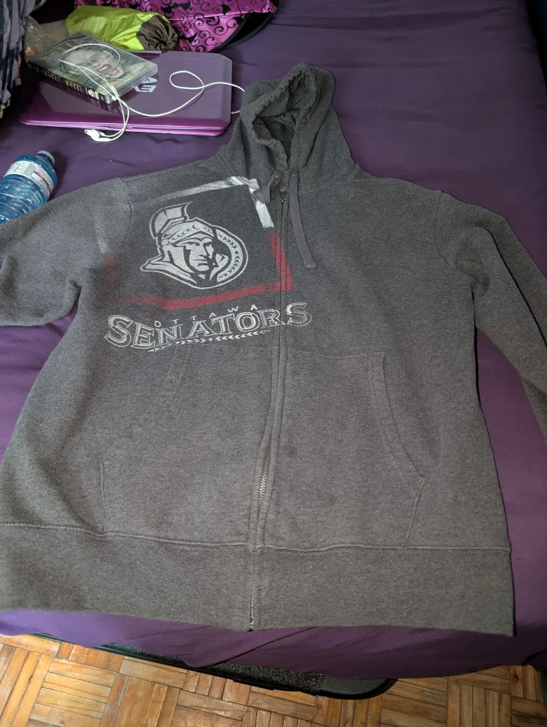 Ottawa Senators Vira Grey Hoodie - Size L image indicator(2)