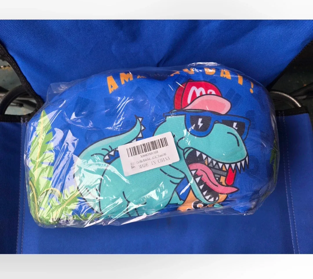 New Chriffer Kids Swim Vest Life Jacket – Blue Dinosaur image indicator(2)
