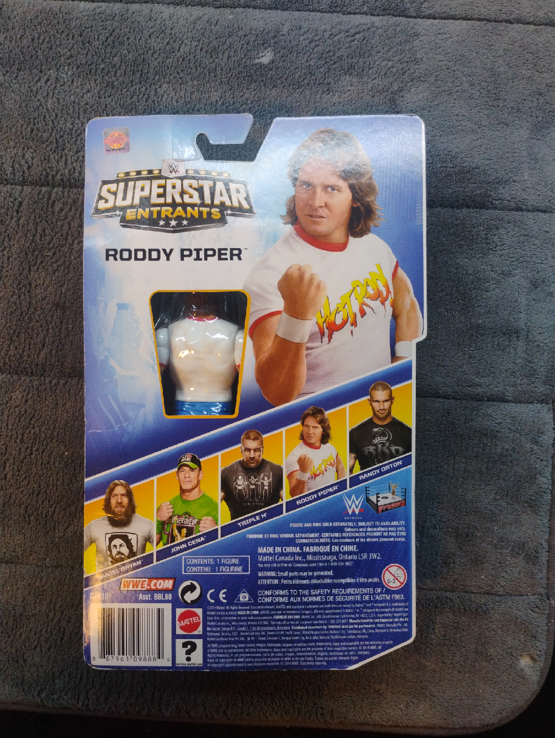 WWE Superstar Entrants Roddy Piper Action Figure - photo 2