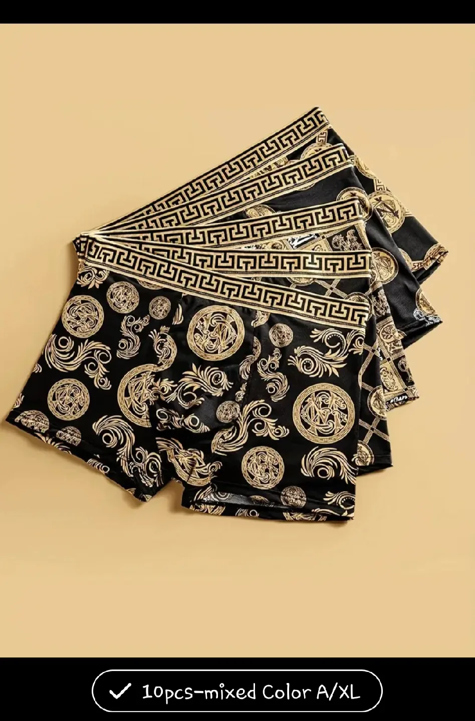 Men's Boxers - 10 Pack - A/XL✨️🩲 image indicator(7)