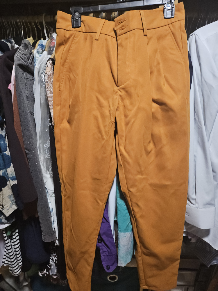Orange Pants