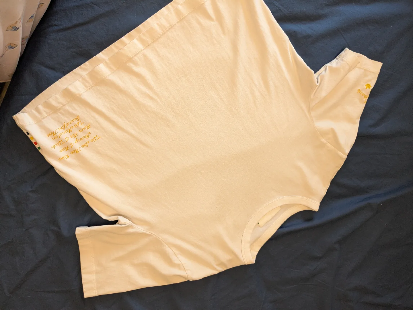 HB Stripes White Tee - Size S thumbnail