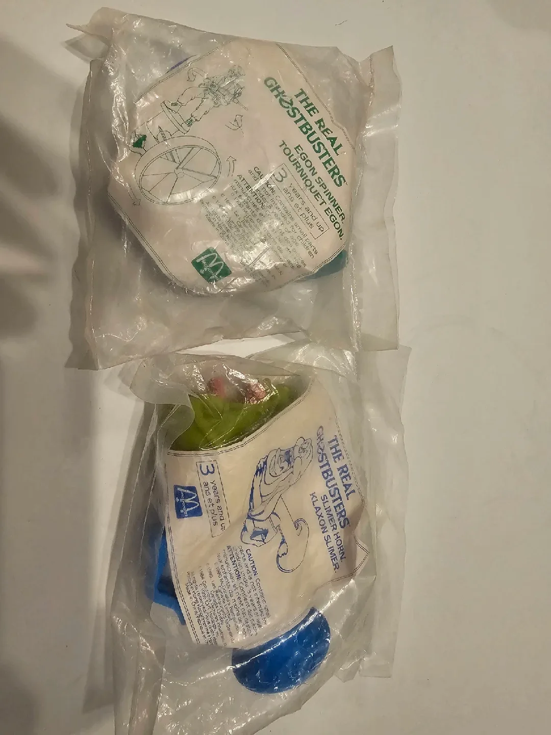 Vintage McDonald's Ghostbusters Happy Meal Toys image indicator(3)
