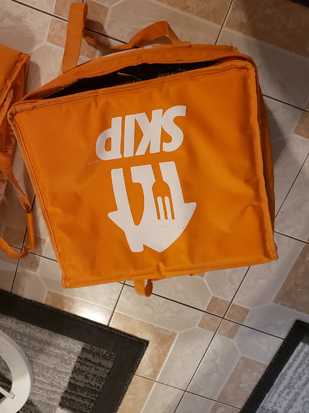Skip The Dishes Delivery Bag - Orange - photo 3