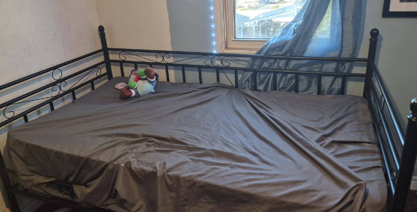 Black Metal Daybed Frame - photo 2