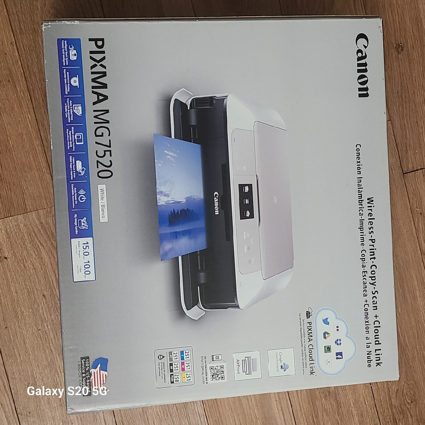 Canon PIXMA MG7520 Wireless Printer