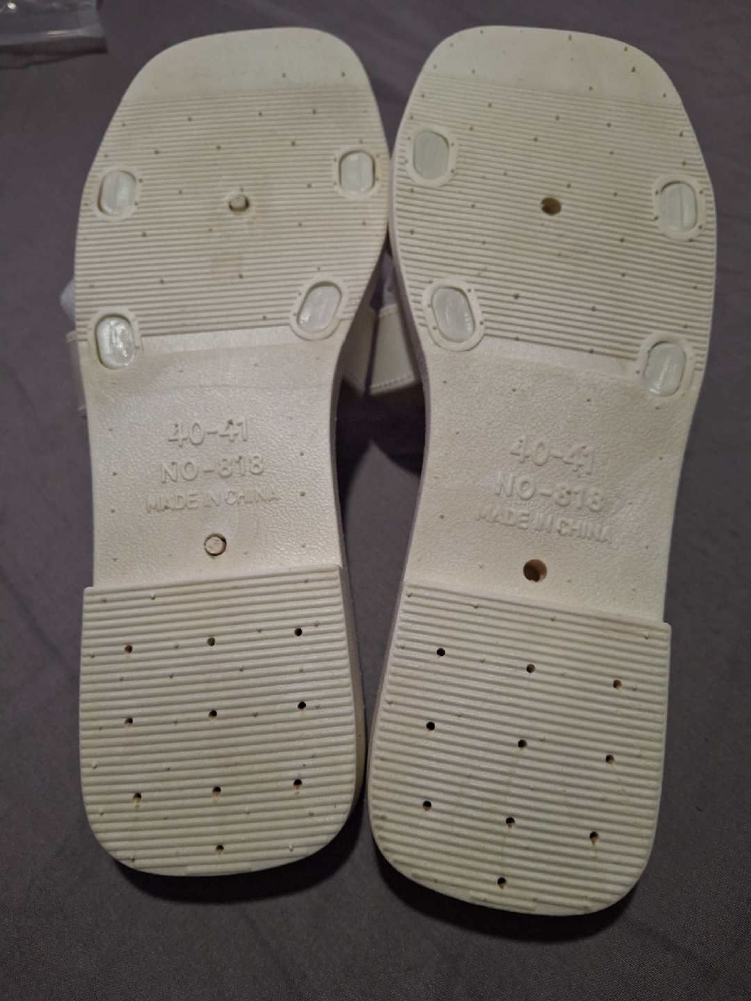 Fashion Flower Slides - Size 40-41 🥕 - photo 5