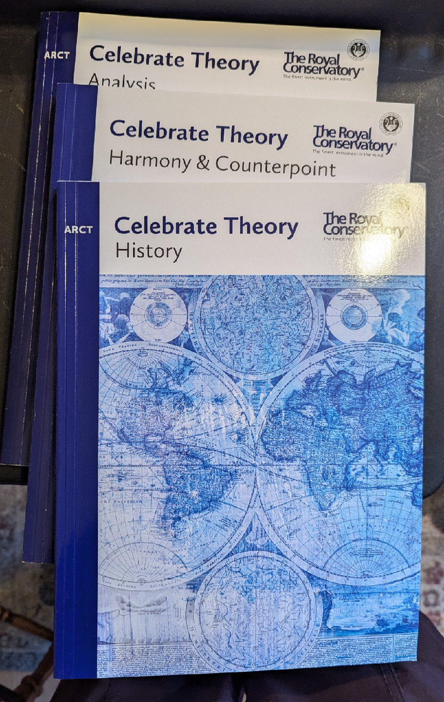 RCM ARCT Harmony, Analysis, & History books