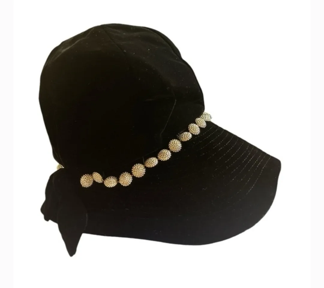 Jacqueline Original Vintage Black Hat thumbnail