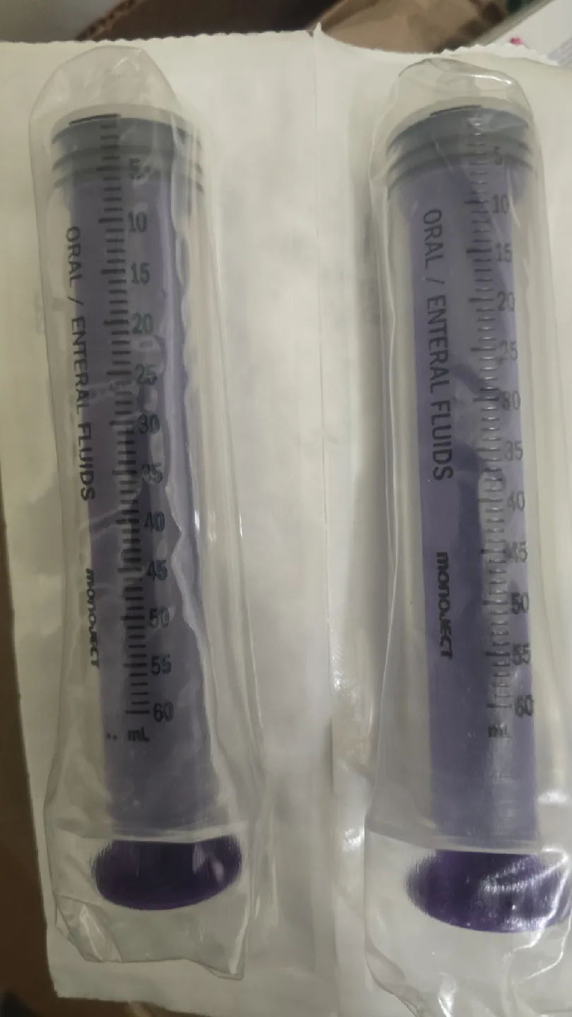 Monoject 60ml Oral/Enteral Syringe - New box of 30 image indicator(2)