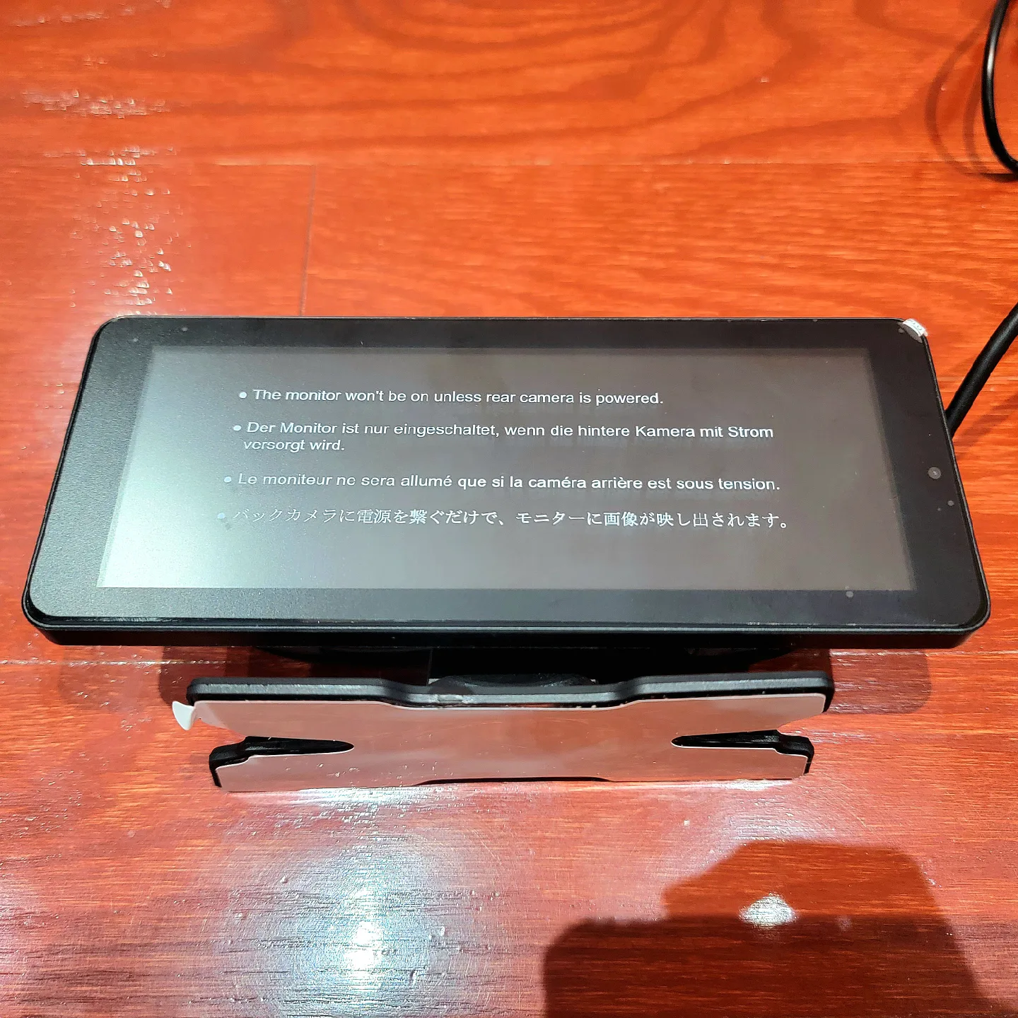 Auto Vox Solar Wireless Vehicle Backup Camera 7.2" DVR 1080P image indicator(6)