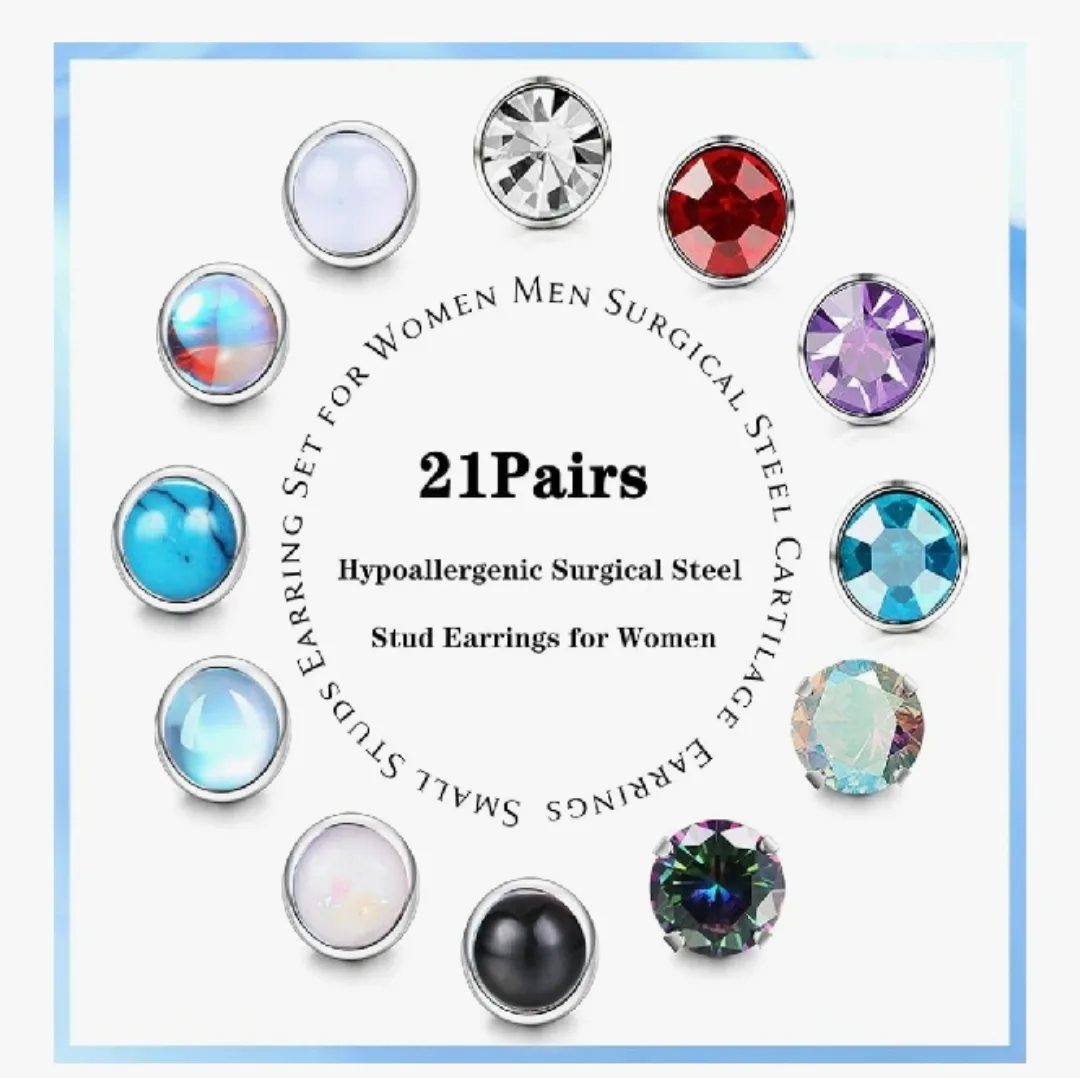 Assorted Stud Earrings image indicator(2)