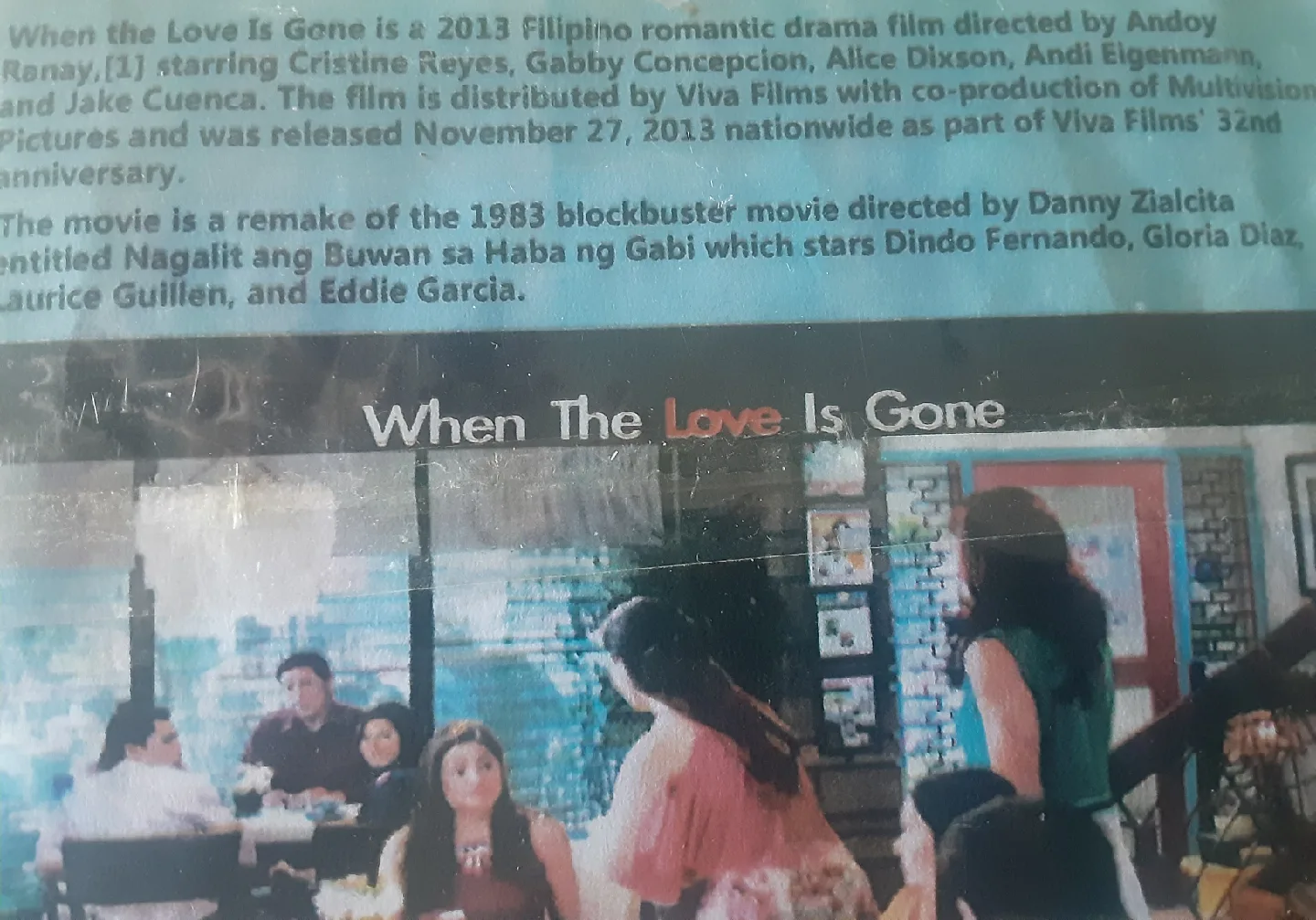 When The Love Is Gone DVD image indicator(4)