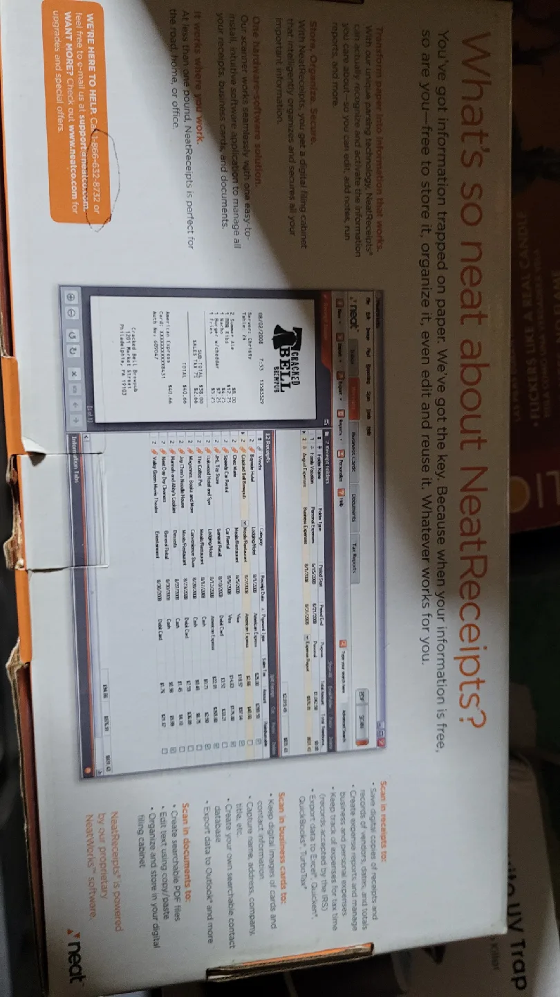 NeatReceipts Mobile Scanner + Digital Filing System image indicator(3)