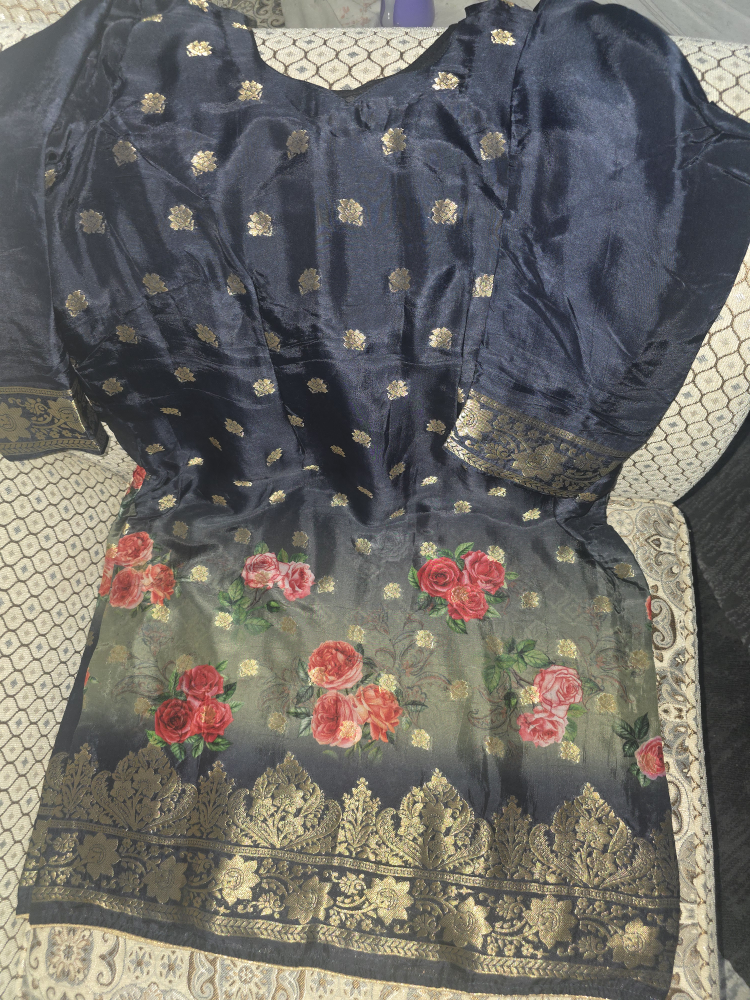 Floral Print Salwar Kameez Suit - photo 2