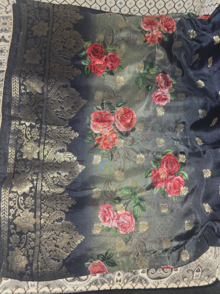 Floral Print Salwar Kameez Suit - photo 3