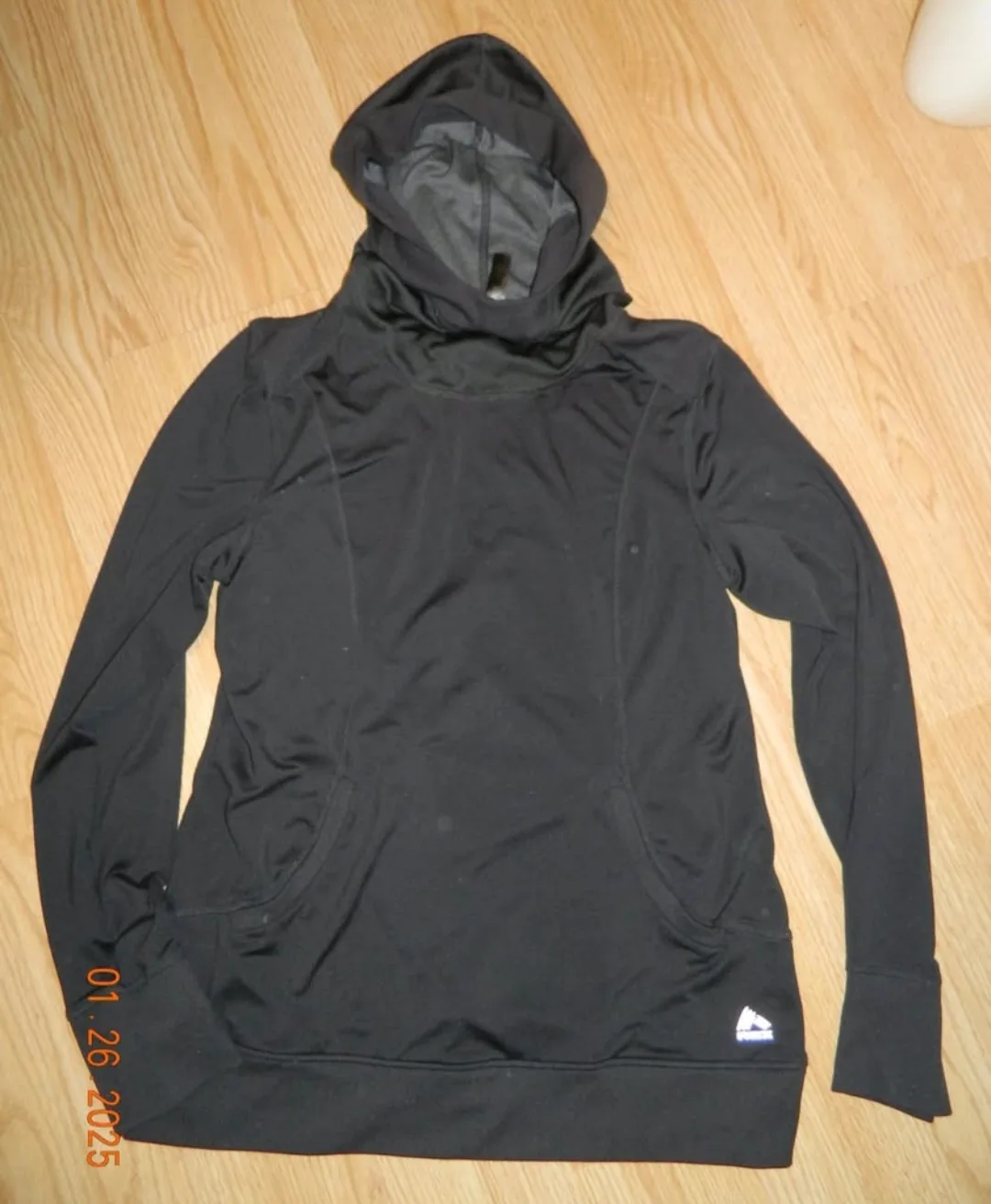 womens Rbx Black Hoodie - Size large thumbnail