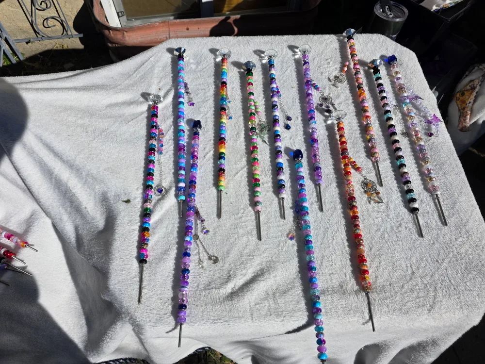 Handmade Fairy Wands/ garden stakes