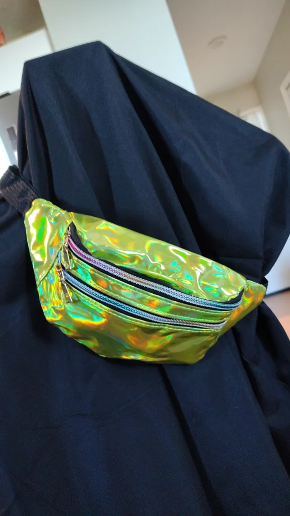 Iridescent Green Fanny Pack thumbnail
