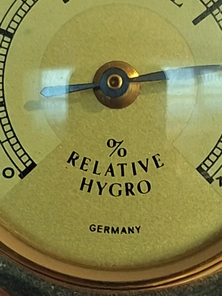 Vintage Western Germany Barometer, Thermometer, Hygrometer image indicator(5)
