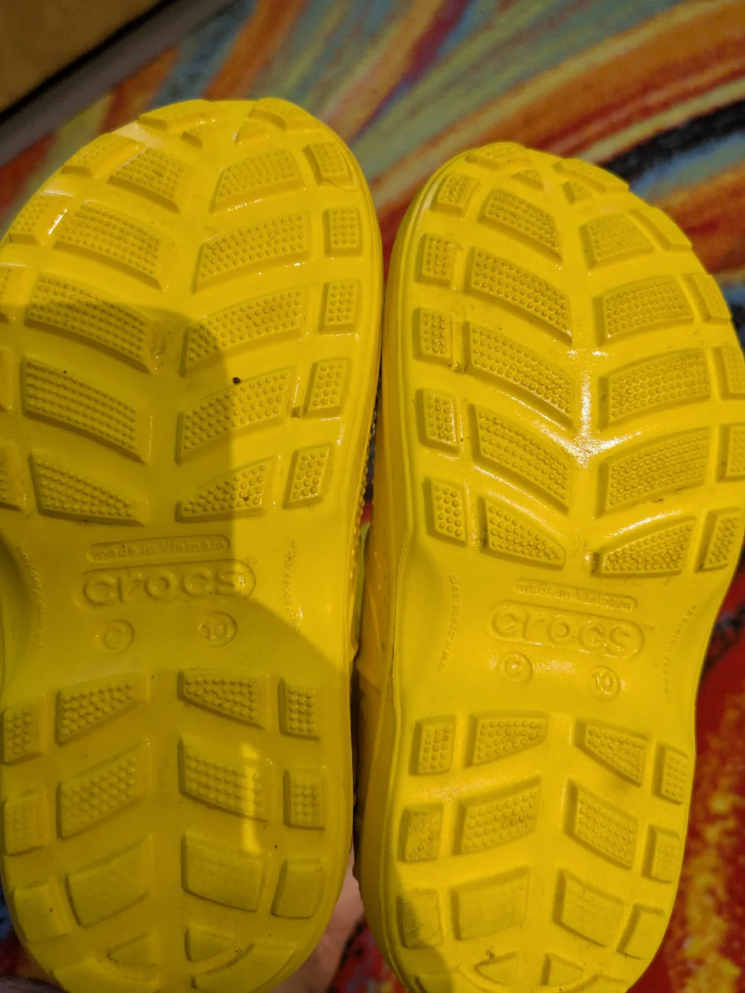 Crocs Yellow Handle Rain Boots - Size 10 image indicator(4)