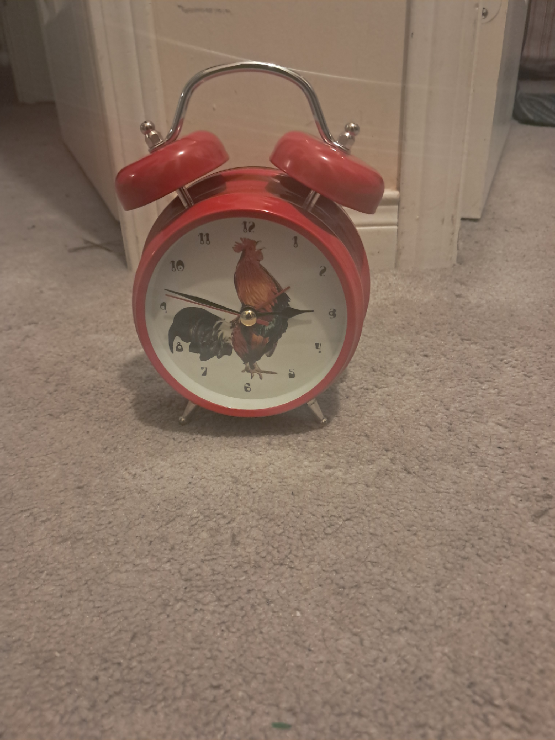 Red Rooster Alarm Clock