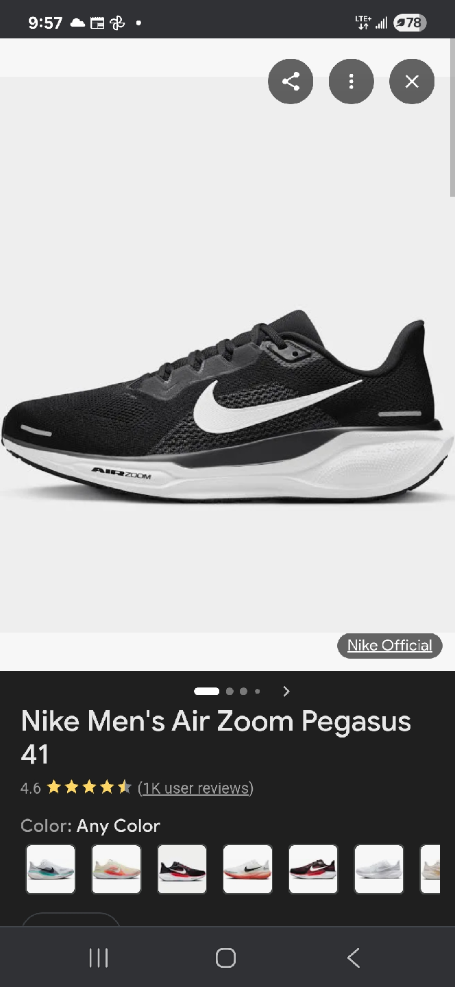 Nike Air Zoom Pegasus 41 Men's Running Shoes - photo 4