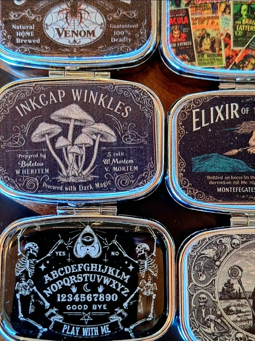 Novelty pill boxes. Spooky! image indicator(6)