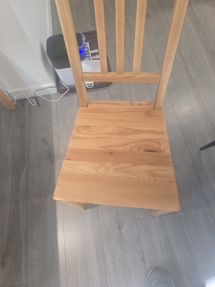 Refinished Dining Table and Chairs - Solid Wood - photo 5